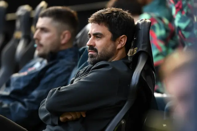 Swansea City head coach Vitor Matos
