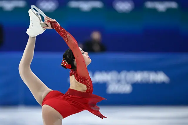 Canada's Madeline Schizas competes in the figure skating
