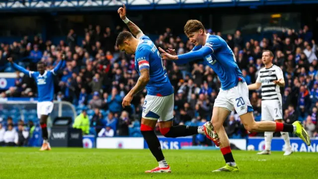 FT: Rangers 8-0 Queen's Park