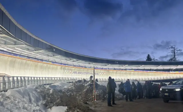 Luge track Milan cortina
