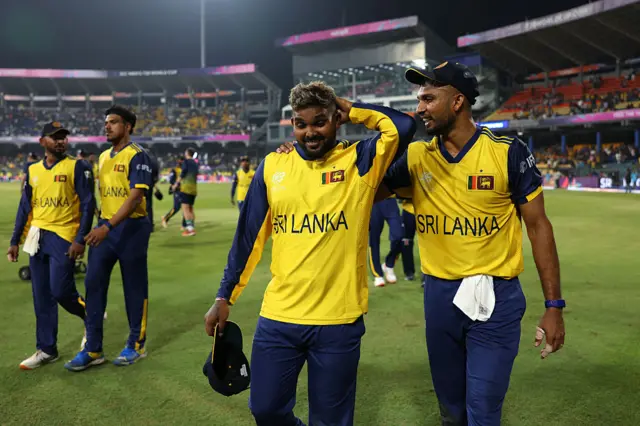 Dasun Shanaka and Wanindu Hasaranga