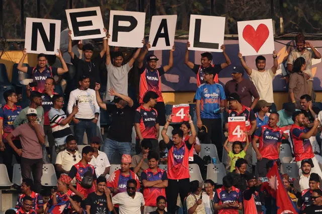 Nepal fans