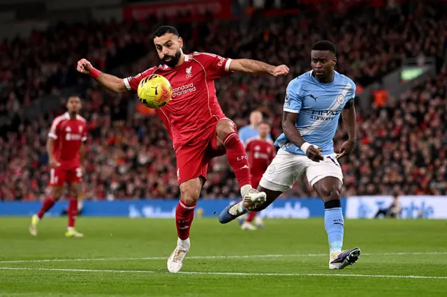 Mohamed Salah and Marc Guehi