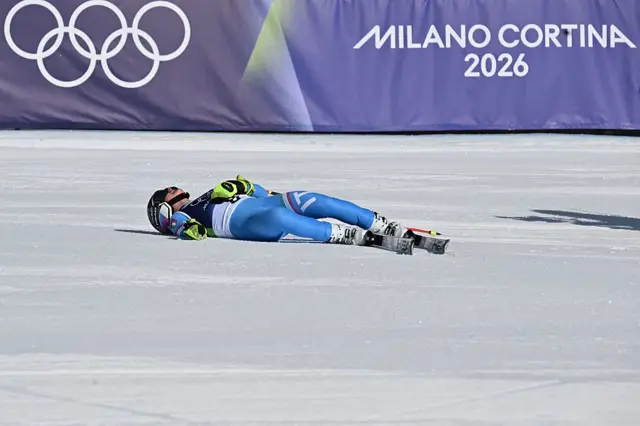 Laura Pirovano lying down