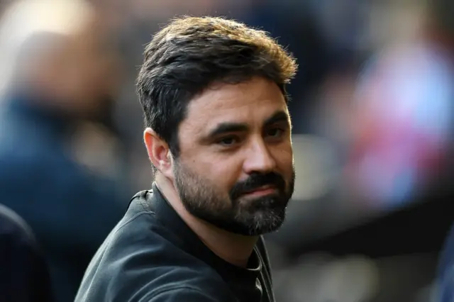 Swansea City head coach Vitor Matos
