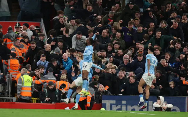 Manchester City celebrate