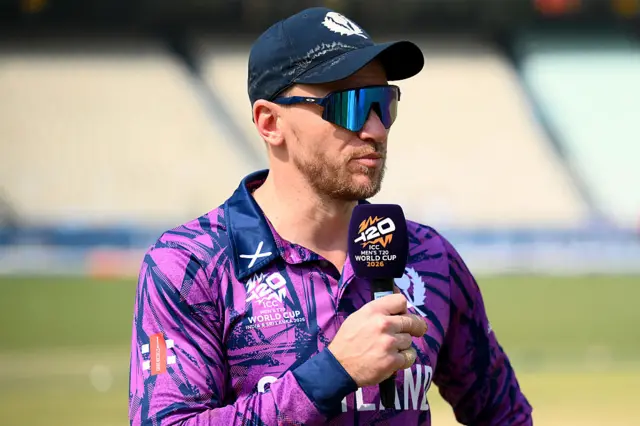 Scotland captain Richie Berrington