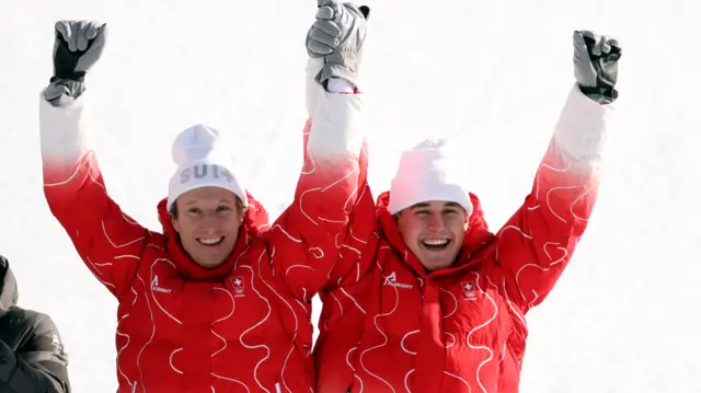 Switzerland celebrate