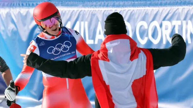 Switzerland celebrate