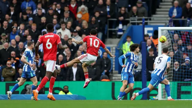 Morgan Gibbs-White of Nottingham Forest