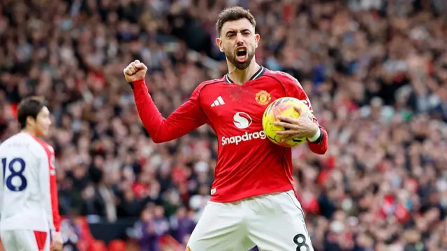 Bruno Fernandes of Manchester United