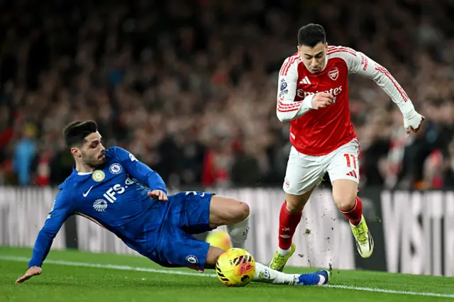 Pedro Neto of Chelsea reacts