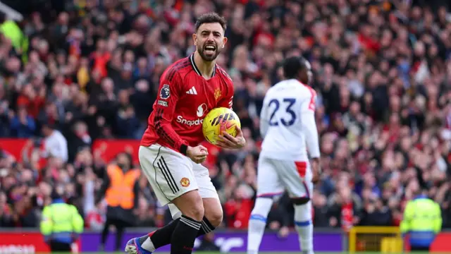 Bruno Fernandes of Manchester United