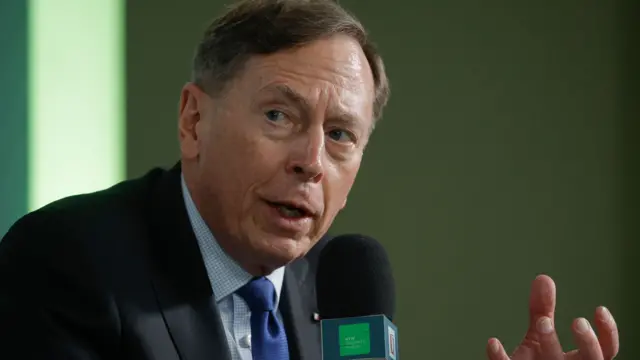 Former CIA director and retired US general David Petraeus