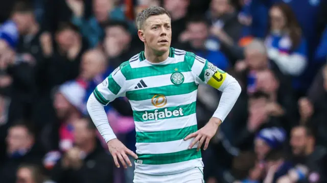 Celtic captain Callum McGregor