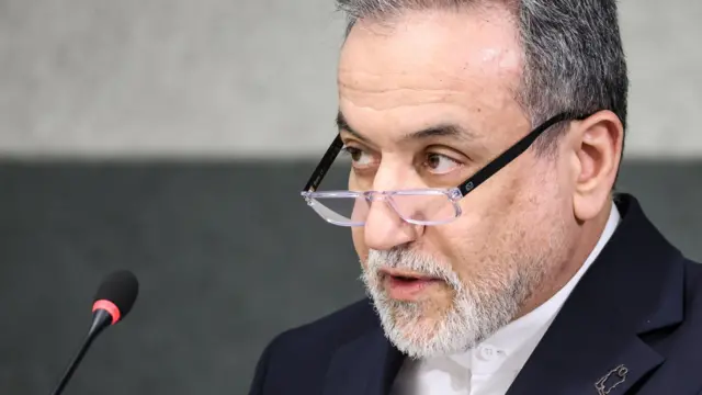 Iran's Foreign Minister Abbas Araghchi