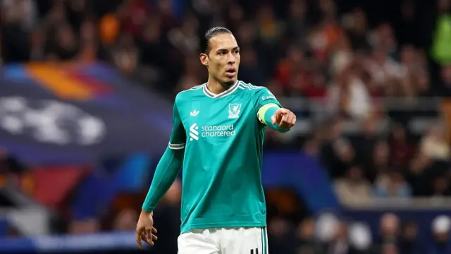 Virgil van Dijk of Liverpool