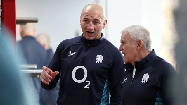 Steve Borthwick and Bill Sweeney