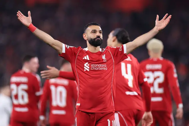Liverpool's Mohamed Salah