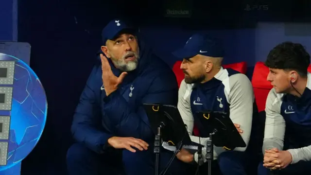 Igor Tudor looks exasperated