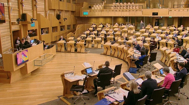 Holyrood's chamber