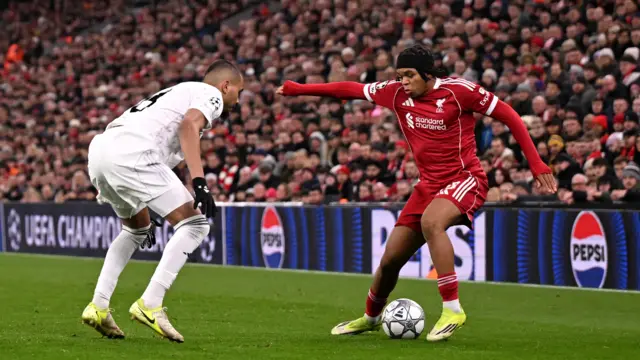 Liverpool winger Rio Ngumoha