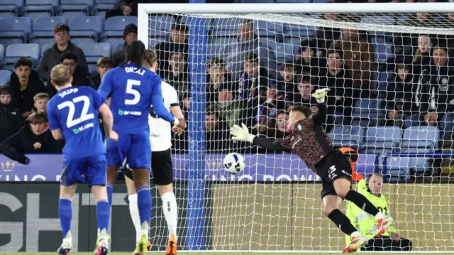 Leicester City score