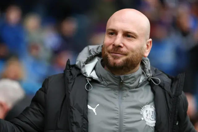 Fleetwood manager Matt Lawlor