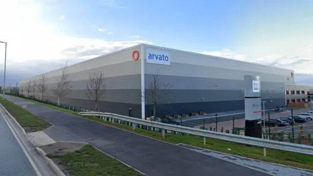 Arvato's Leicestershire warehouse