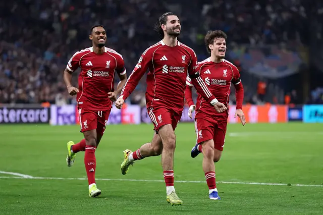 Liverpool's Dominik Szoboszlai