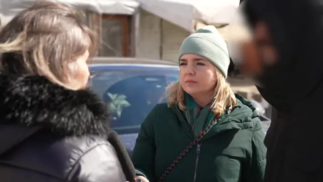 Iranians who are crossing the border in Van, Eastern Turkey have spoken to BBC's Emily Wither