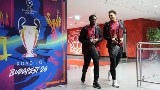 Ernest Poku and Jarell Quansah