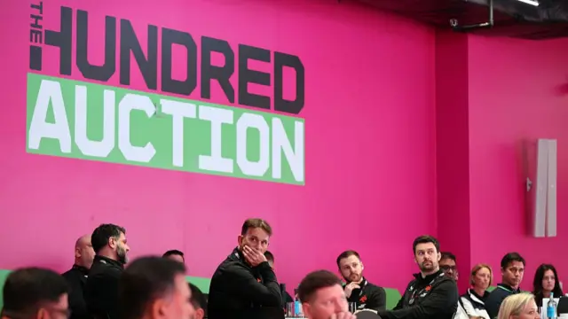 A general view during The Hundred 2026 women's auction