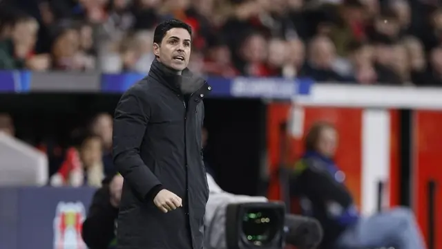 Arsenal FC coach Mikel Arteta