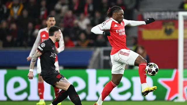 Eberechi Eze of Arsenal