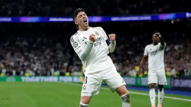 Federico Valverde of Real Madrid