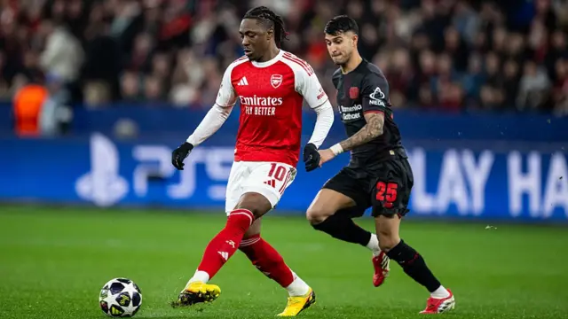 Eberechi Eze of Arsenal