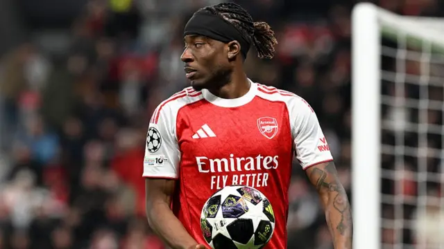 Noni Madueke of Arsenal