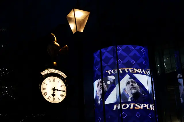 Tottenham clock and Igor Tudor image