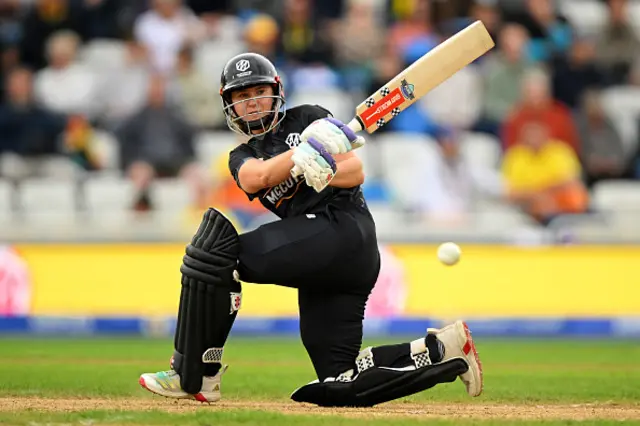 Kathryn Bryce of Manchester Originals bats