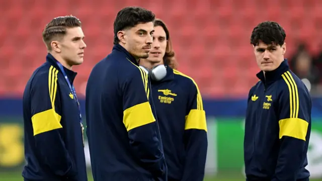 Arsenal players