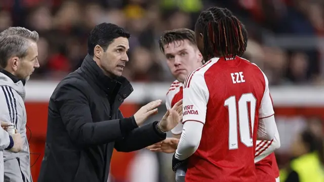Arsenal FC coach Mikel Arteta