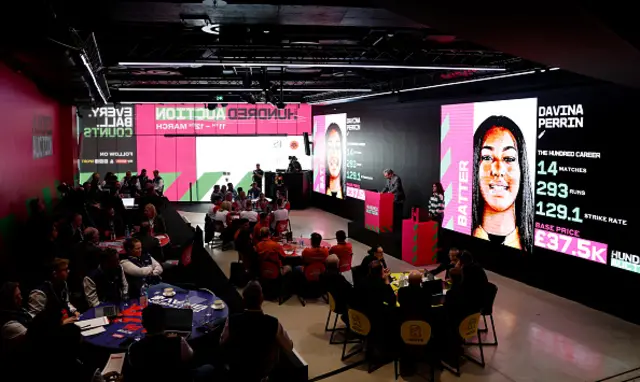 Richard Madley auctions Davina Perrin