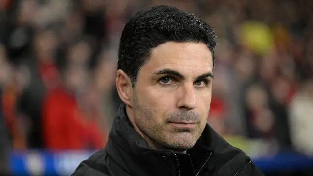 Arsenal's Spanish manager Mikel Arteta i
