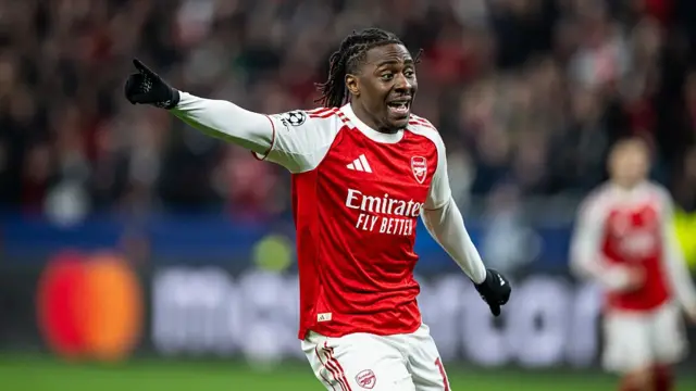 Eberechi Eze of Arsenal