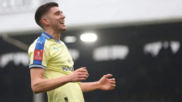 Ross Stewart celebrates after scoring for Southampton