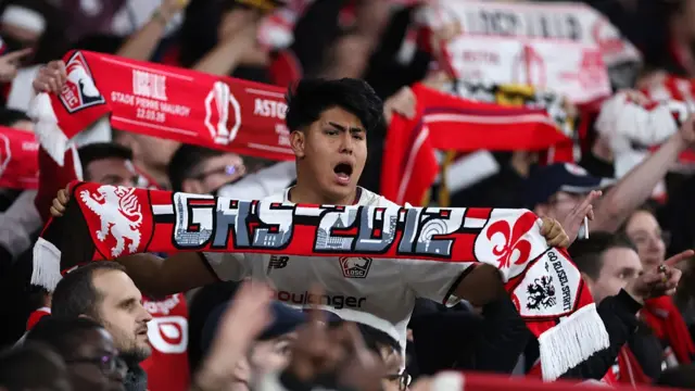 Fans of LOSC Lille