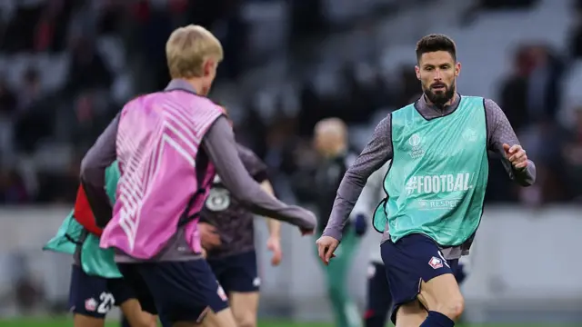 Olivier Giroud of LOSC Lille