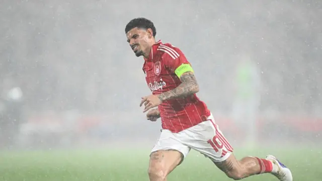 Morgan Gibbs-White of Nottingham Forest