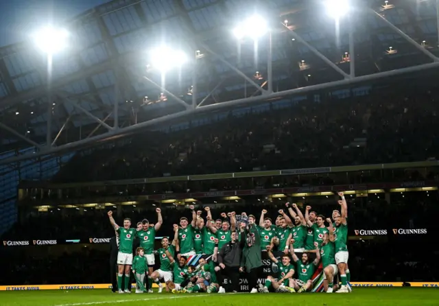 Ireland lift the Triple Crown